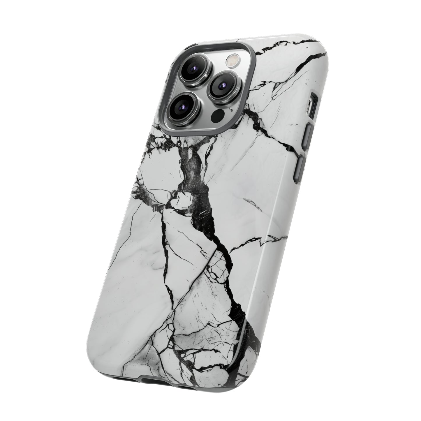 White Marble Phone Cases