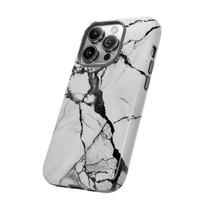 White Marble Phone Cases