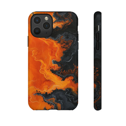 Abstract Lava Phone Cases