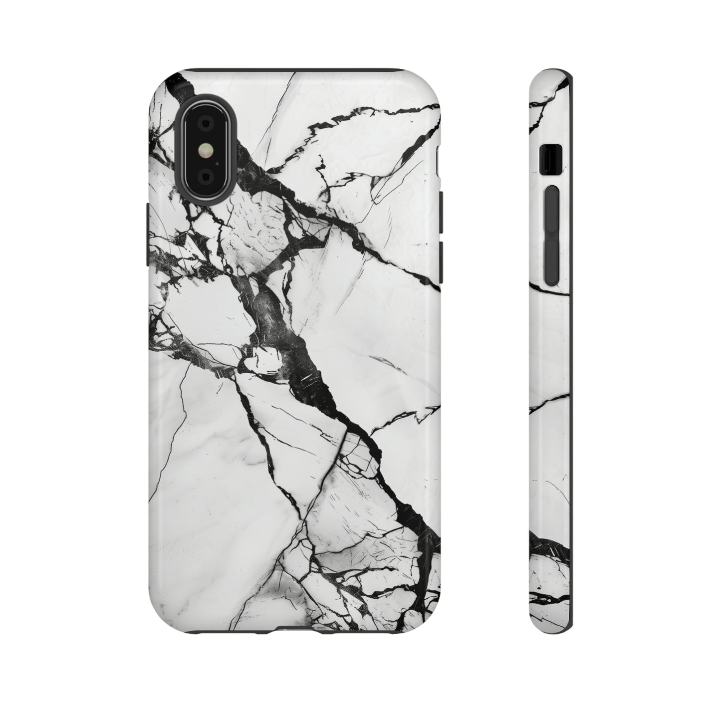 White Marble Phone Cases
