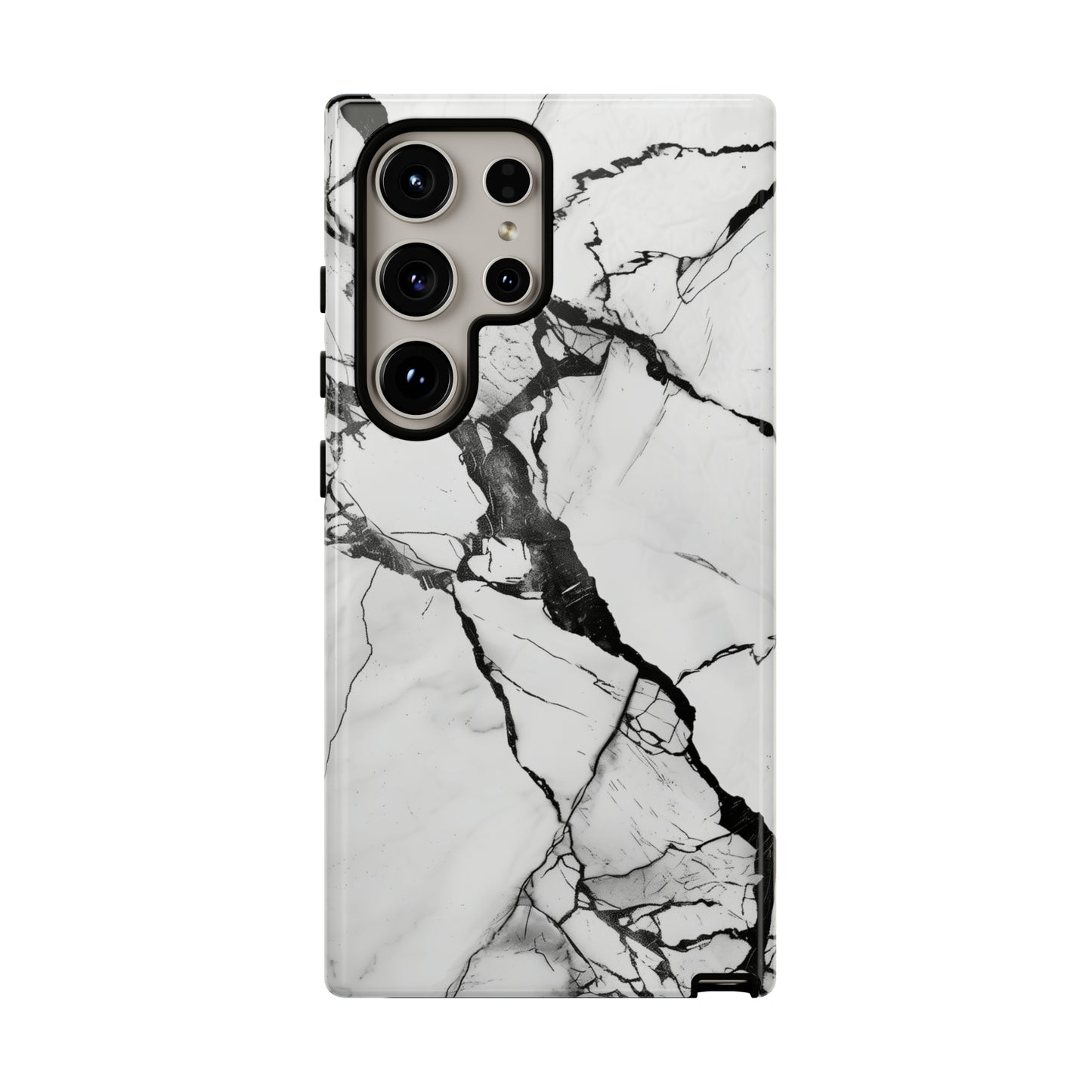 White Marble Phone Cases