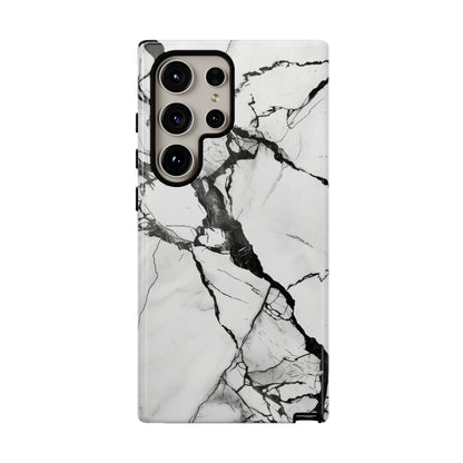 White Marble Phone Cases