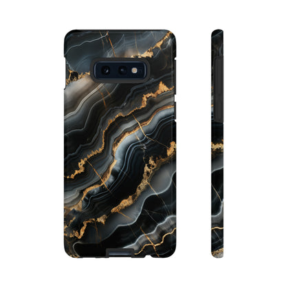 Black Marble Phone Cases