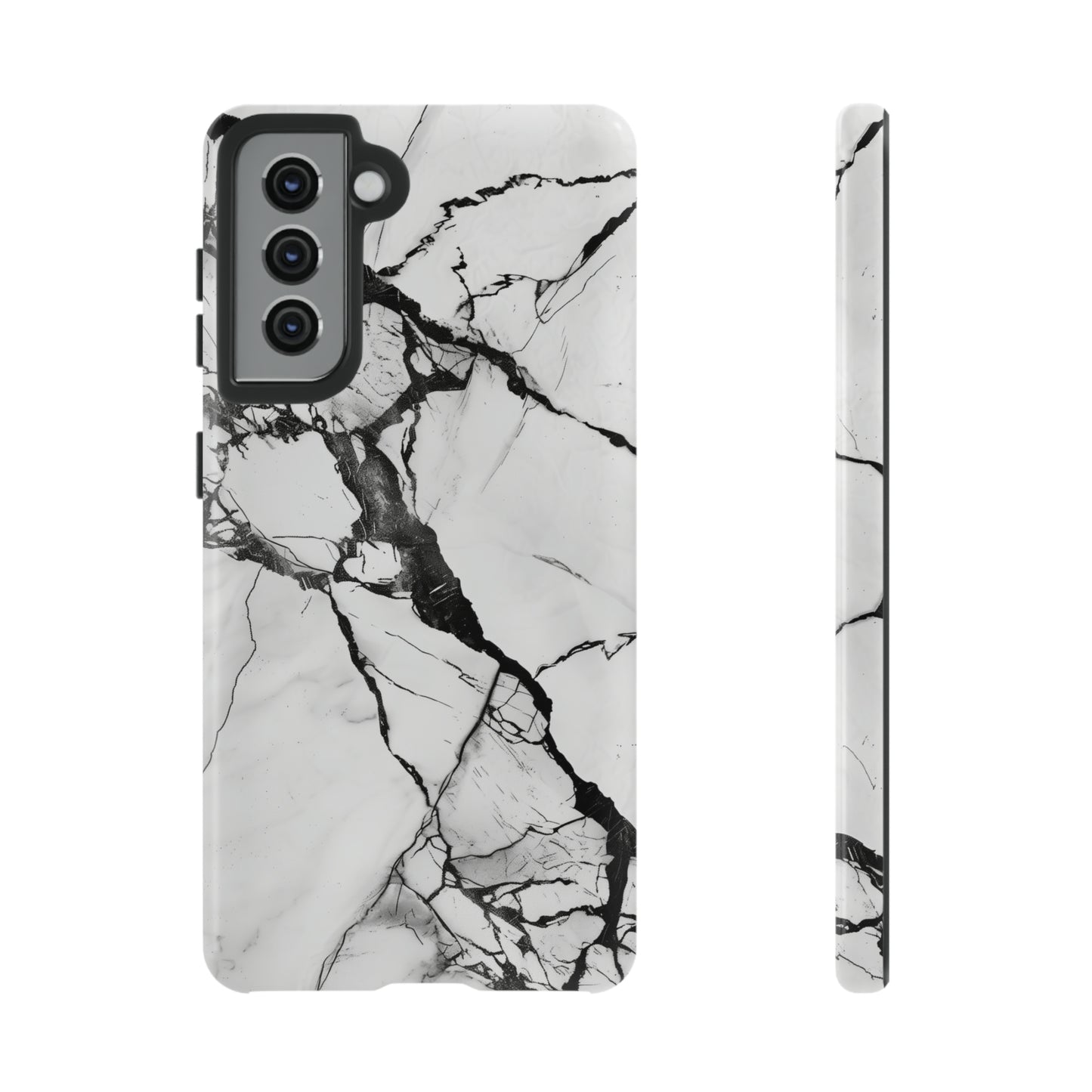 White Marble Phone Cases