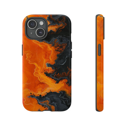 Abstract Lava Phone Cases