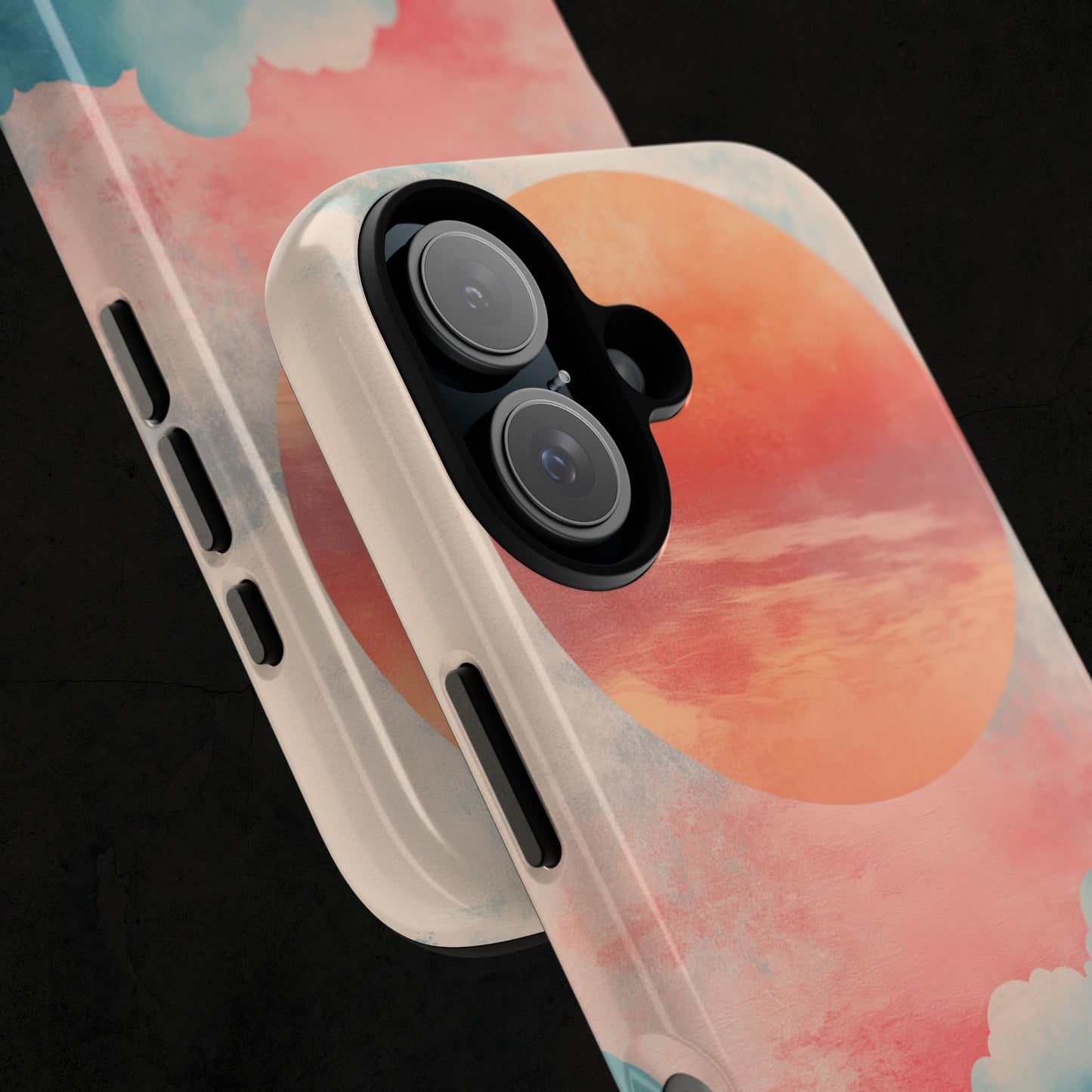 Abstract Sunset & Ocean Phone Cases