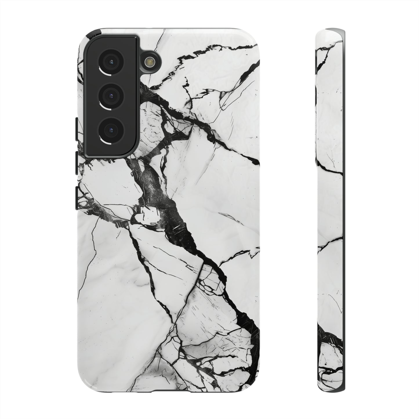 White Marble Phone Cases