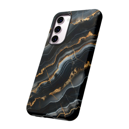 Black Marble Phone Cases