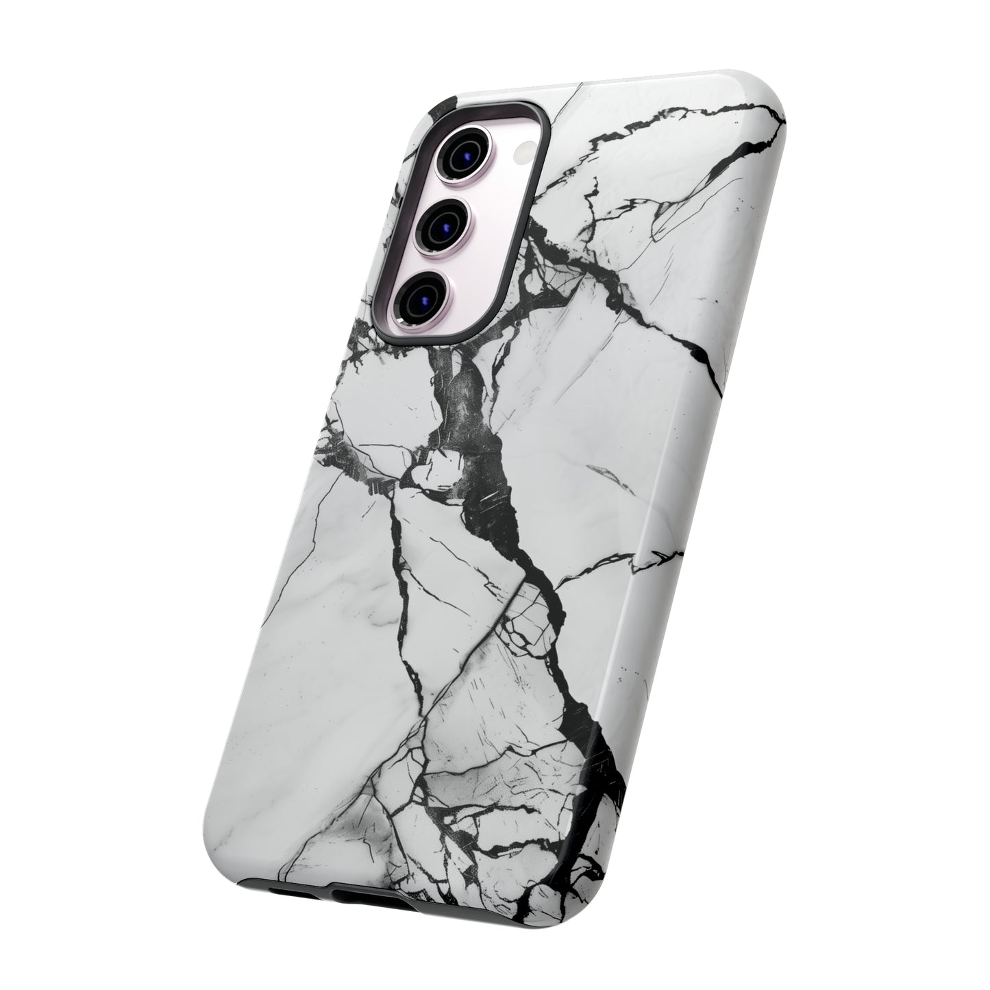 White Marble Phone Cases