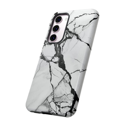 White Marble Phone Cases