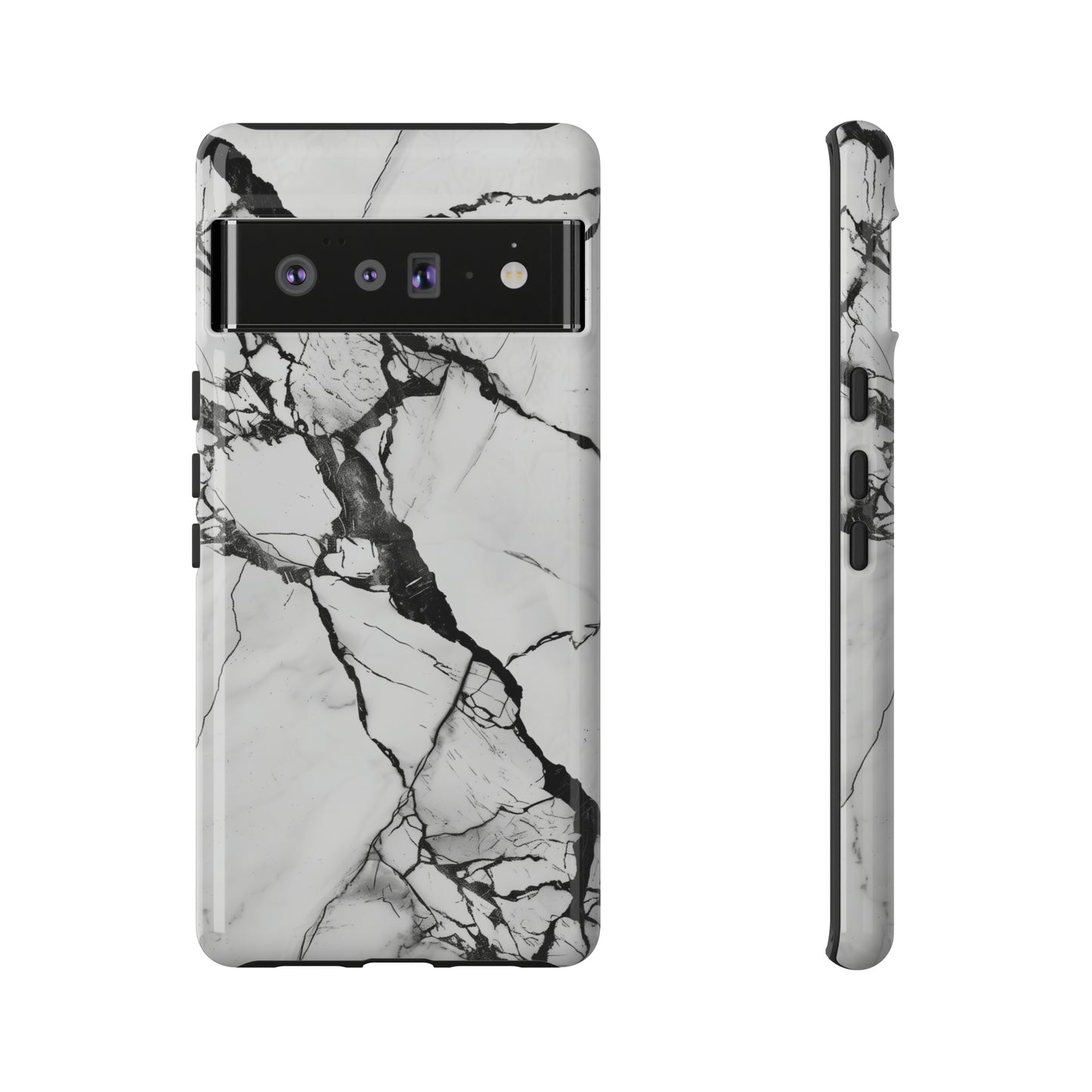 White Marble Phone Cases