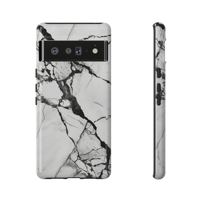 White Marble Phone Cases