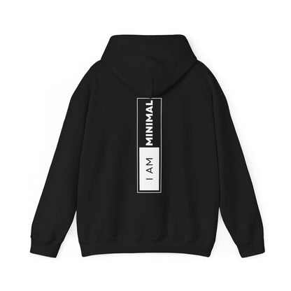 I am Minimal - Heavy Hooded Sweatshirt