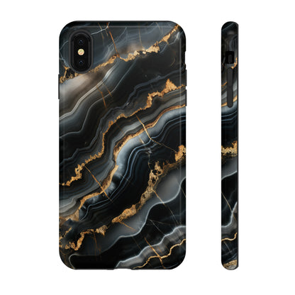 Black Marble Phone Cases