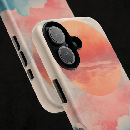 Abstract Sunset & Ocean Phone Cases