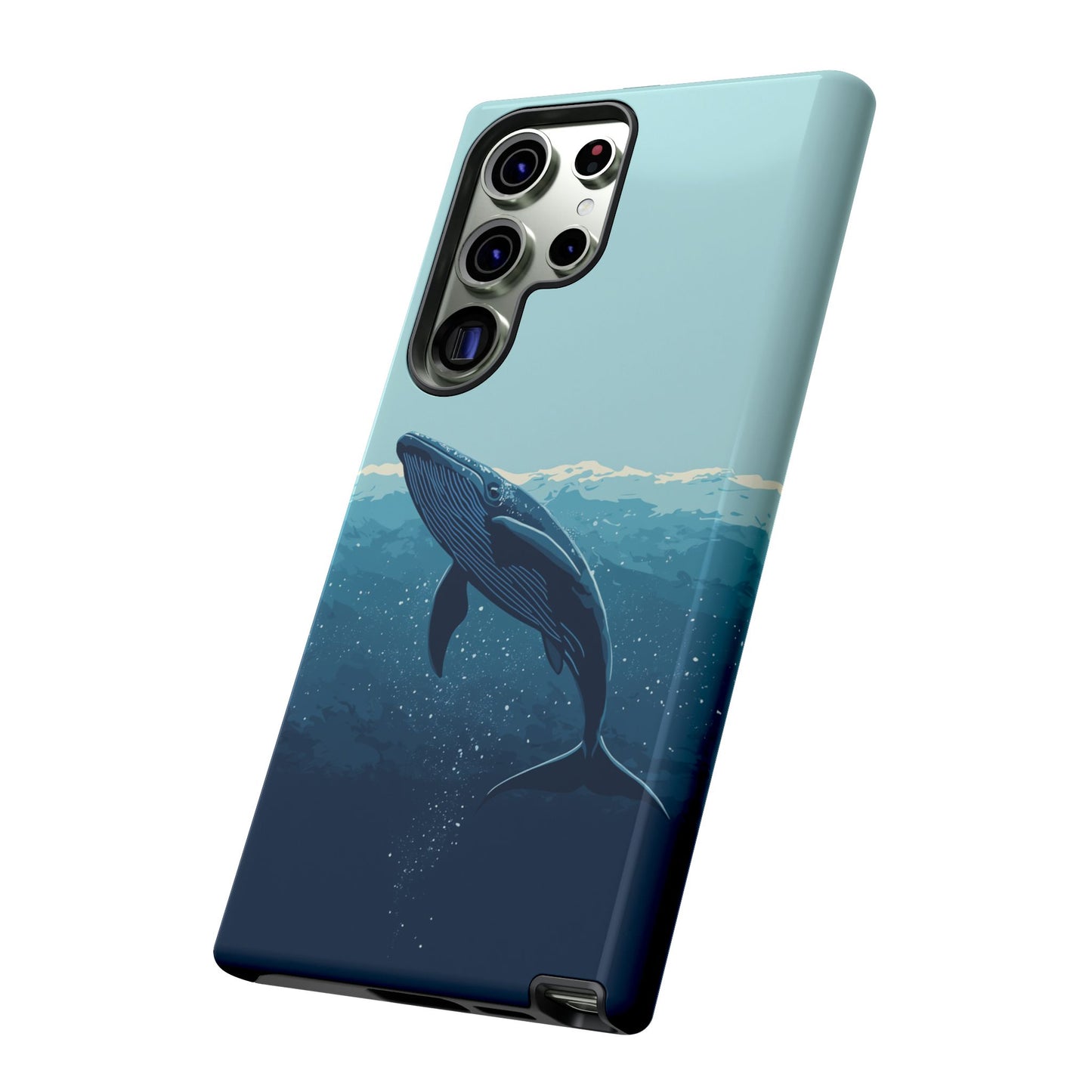 Blue Whale Phone Cases