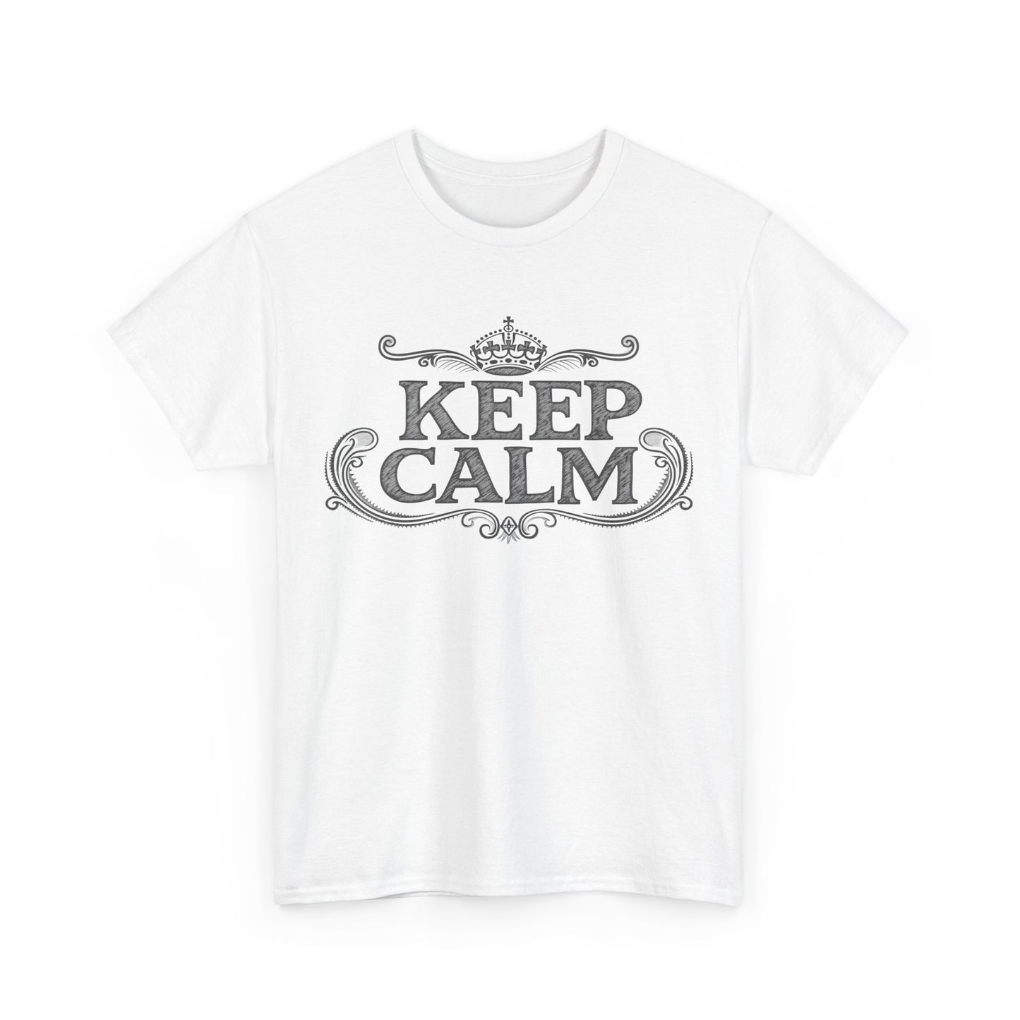 Keep Calm - Unisex Heavy Cotton Tee