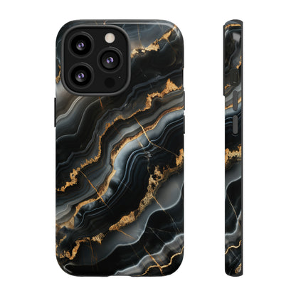 Black Marble Phone Cases