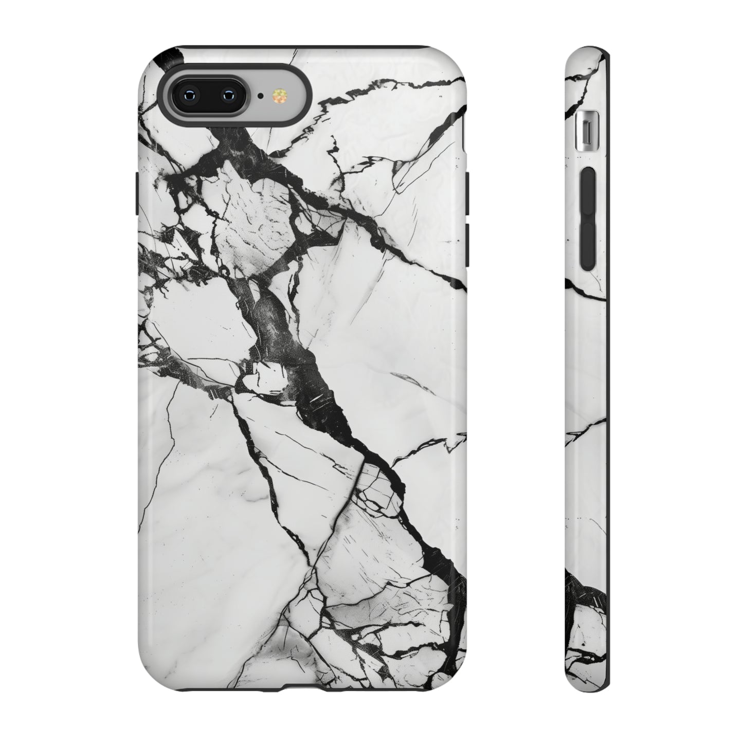 White Marble Phone Cases