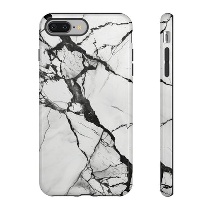 White Marble Phone Cases