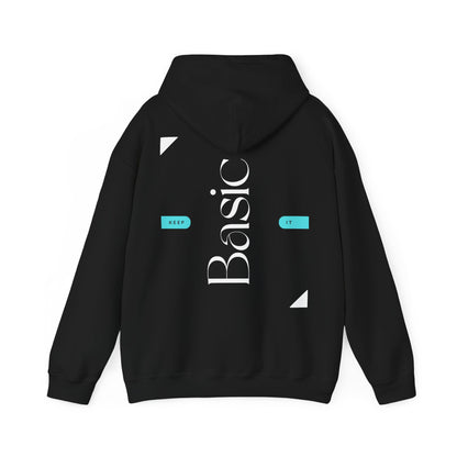 Keep it basic graphic - Heavy Hooded Sweatshirt
