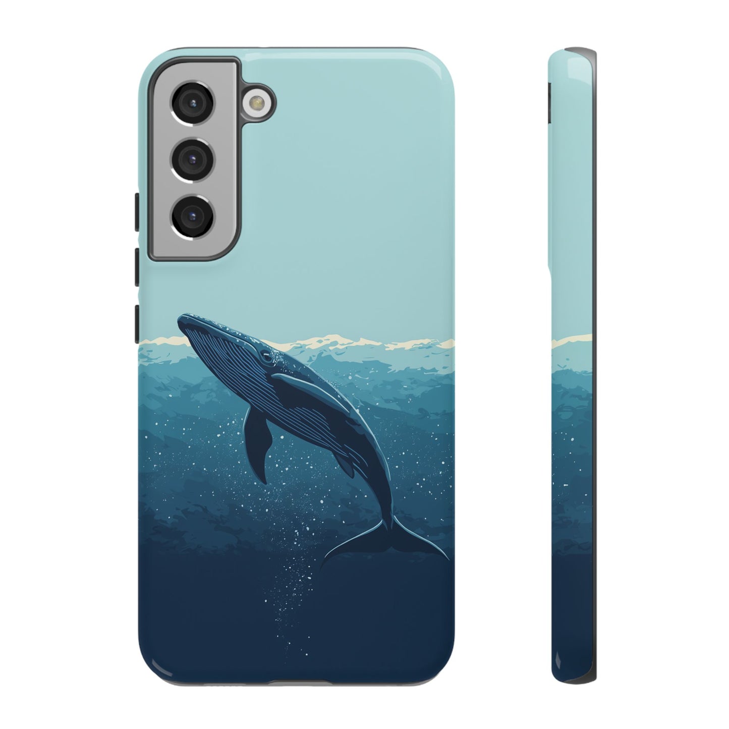 Blue Whale Phone Cases