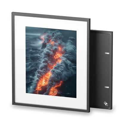 Wall Art, Volcanic eruption in Ocean