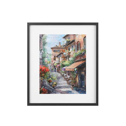 Framed rectangular Wall art posters - French Streetscape 2
