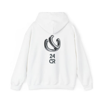 24CR Metal Graphic  - Heavy Hooded Sweatshirt