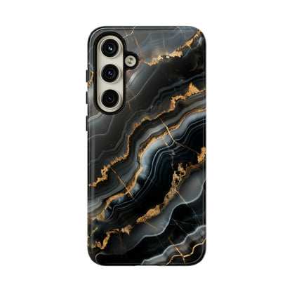 Black Marble Phone Cases
