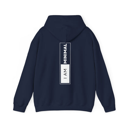 I am Minimal - Heavy Hooded Sweatshirt