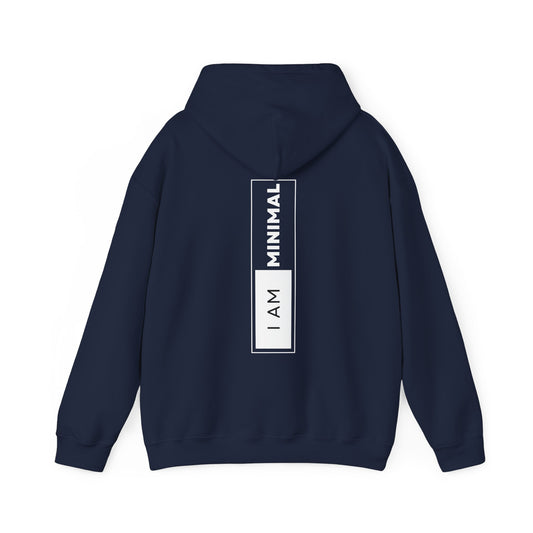 I am Minimal - Heavy Hooded Sweatshirt