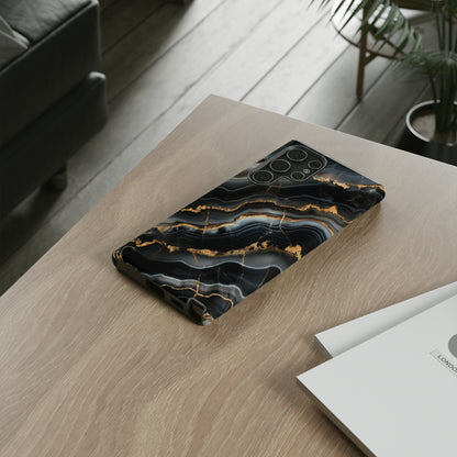 Black Marble Phone Cases