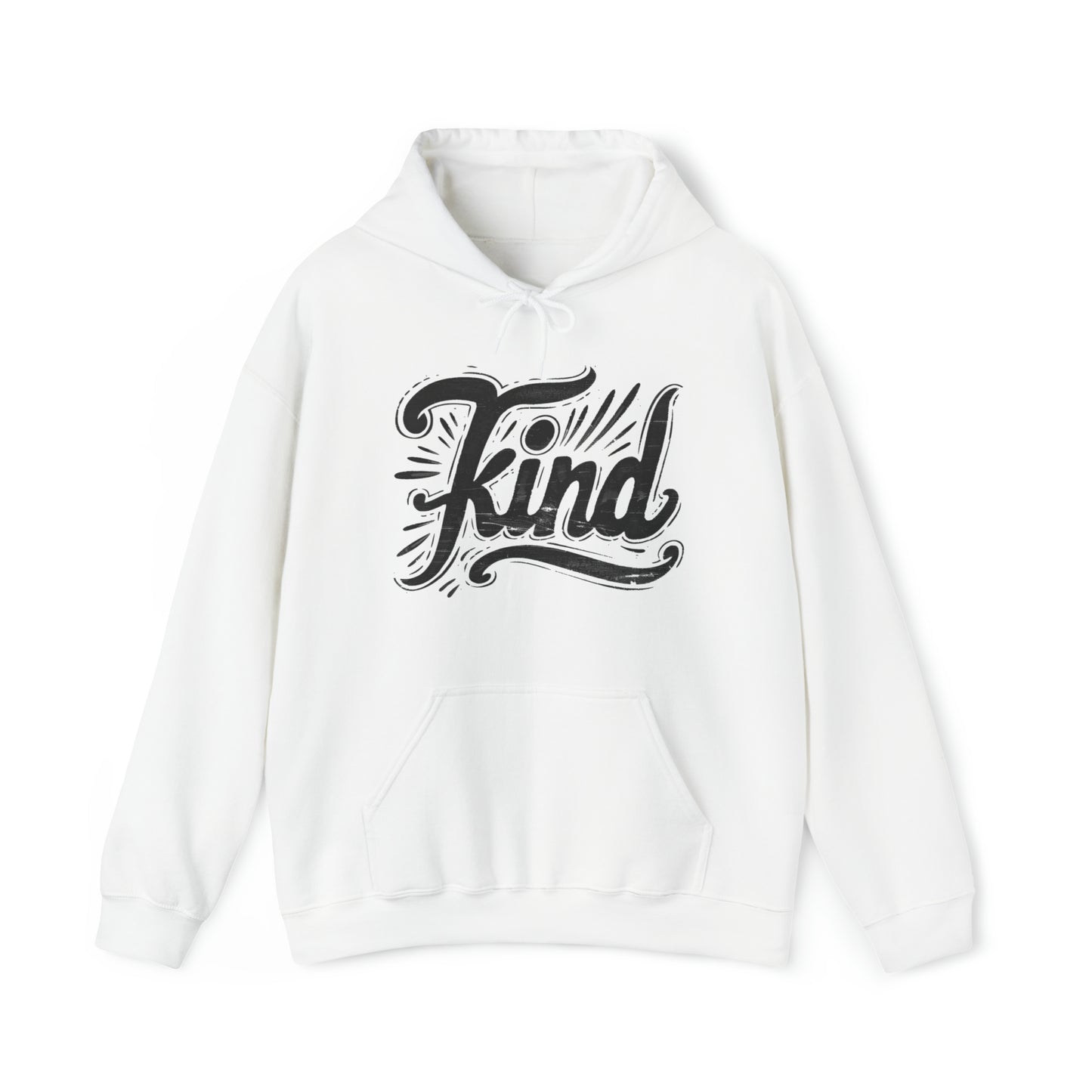 Kind Graphic Heavy Hooded Sweatshirt