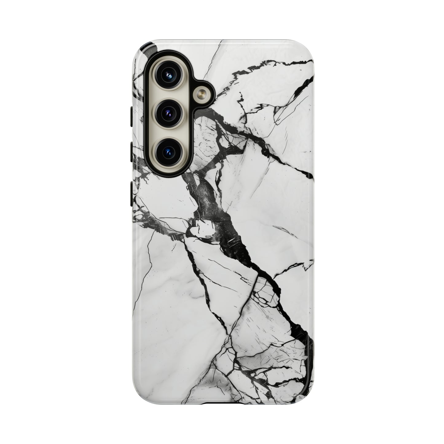 White Marble Phone Cases