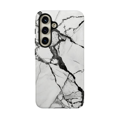 White Marble Phone Cases