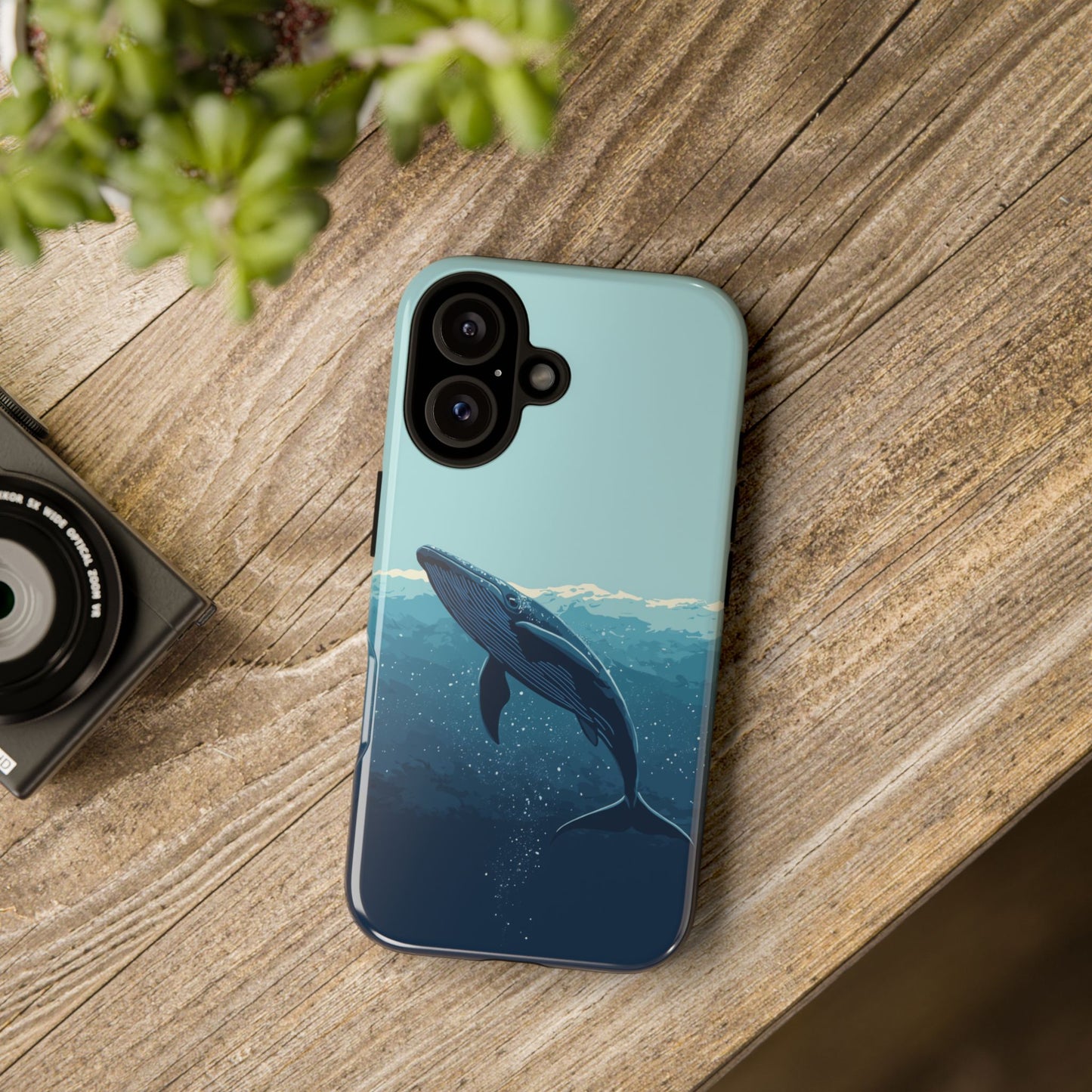 Blue Whale Phone Cases