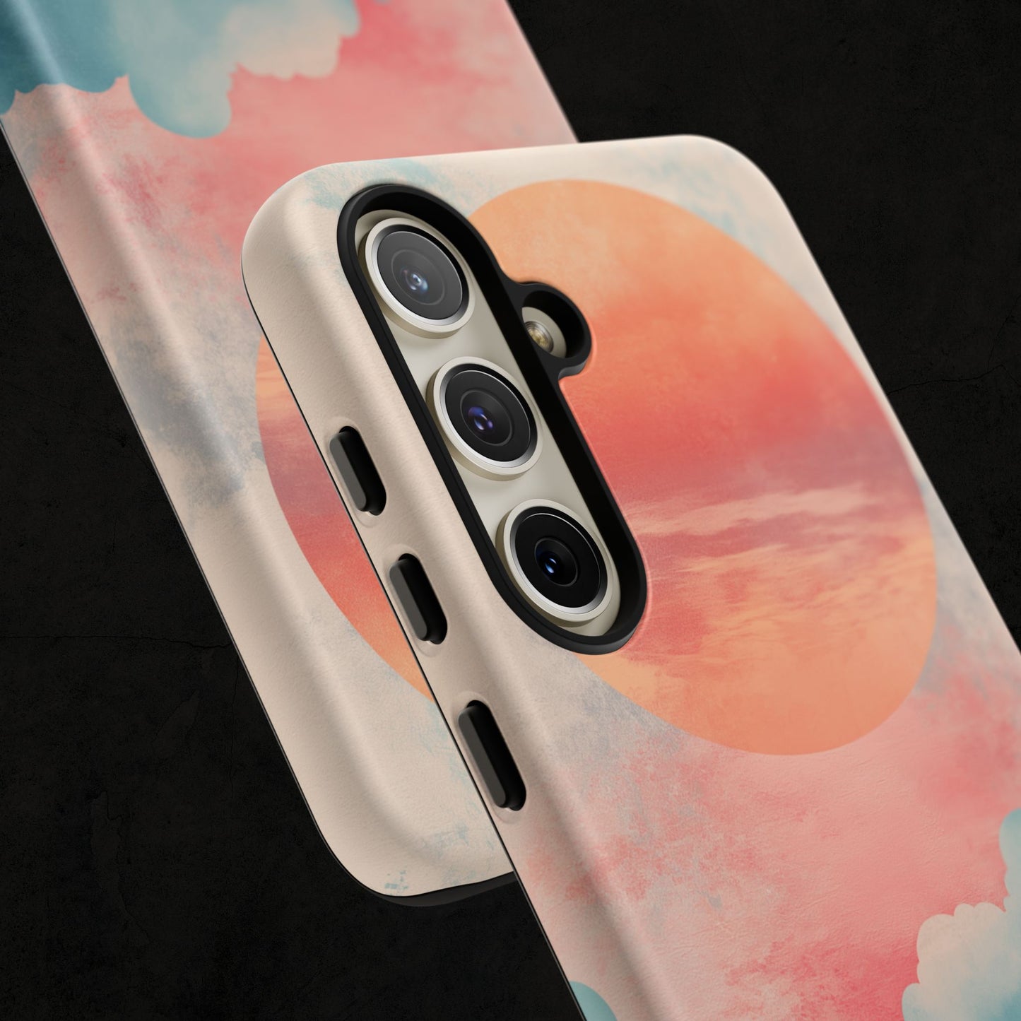 Abstract Sunset & Ocean Phone Cases