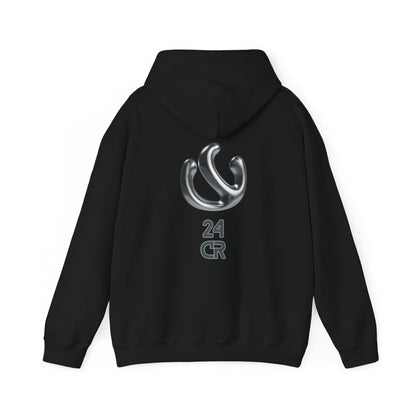 24CR Metal Graphic  - Heavy Hooded Sweatshirt