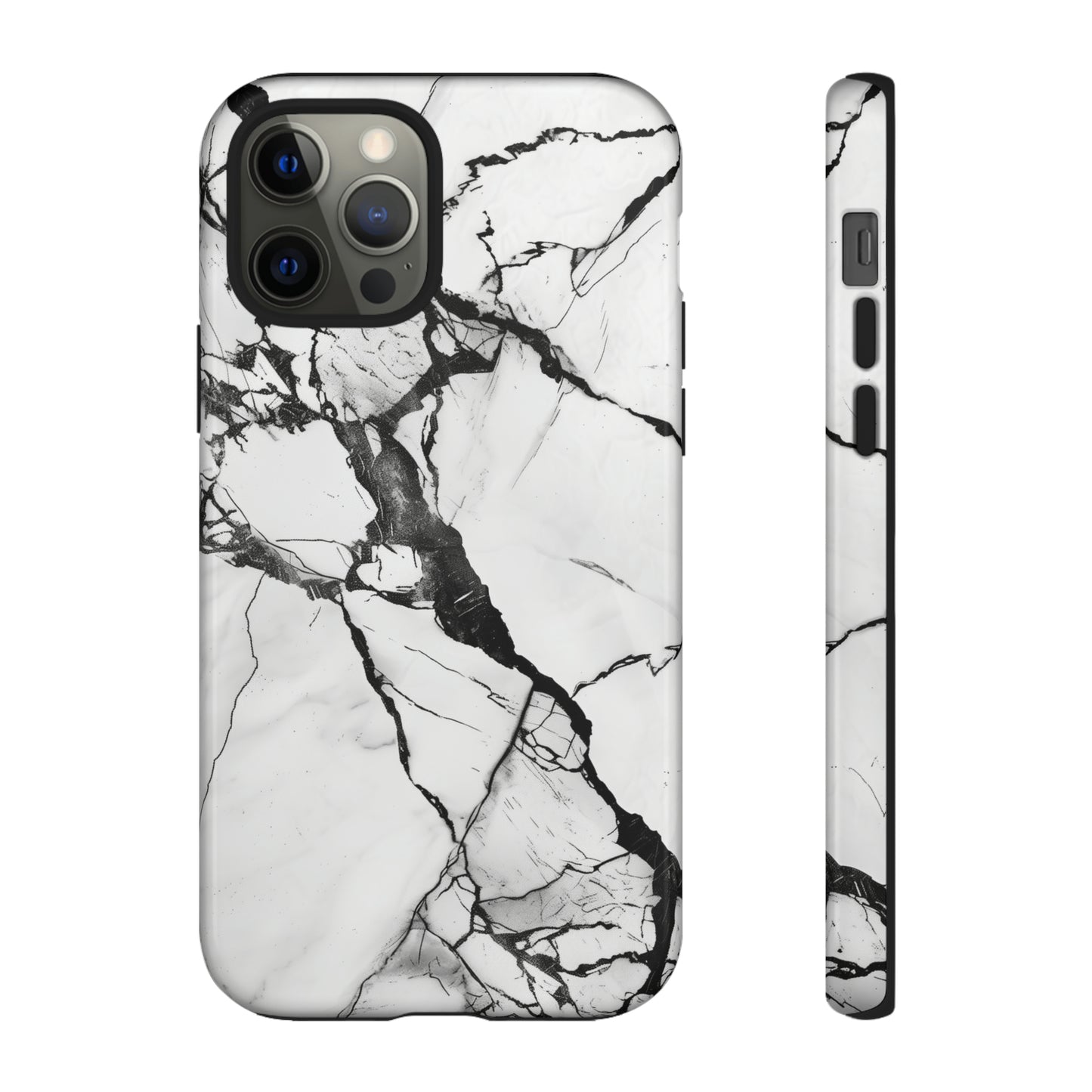 White Marble Phone Cases