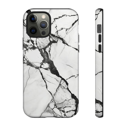 White Marble Phone Cases