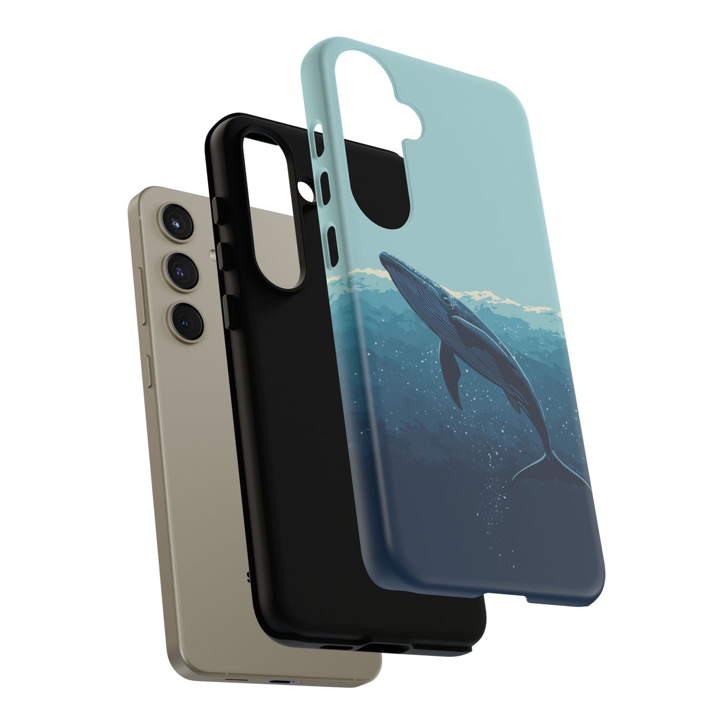 Blue Whale Phone Cases