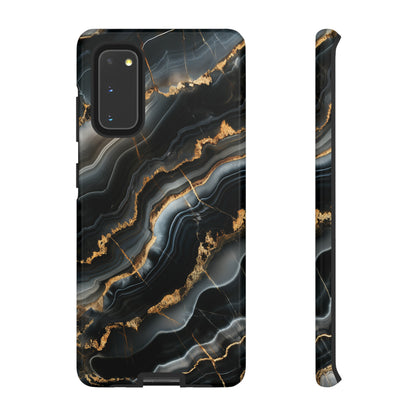 Black Marble Phone Cases
