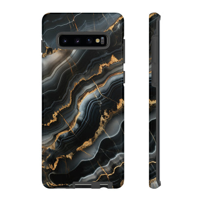 Black Marble Phone Cases
