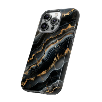 Black Marble Phone Cases