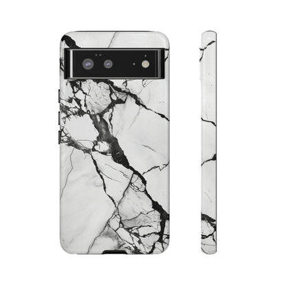White Marble Phone Cases