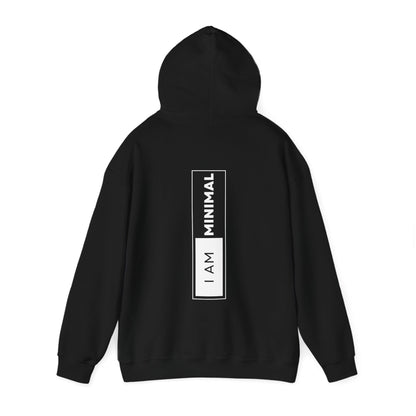 I am Minimal - Heavy Hooded Sweatshirt
