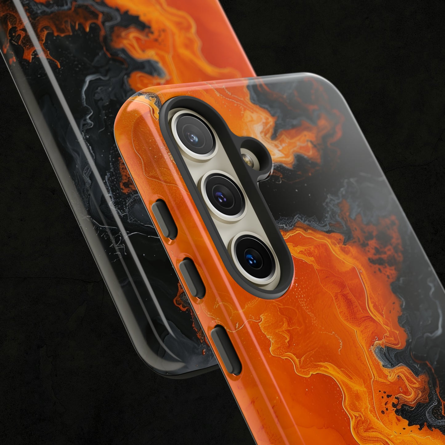 Abstract Lava Phone Cases