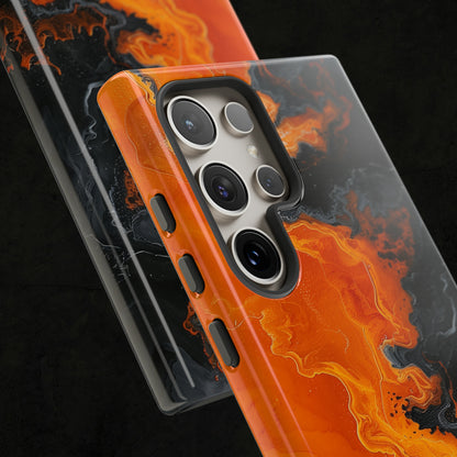 Abstract Lava Phone Cases
