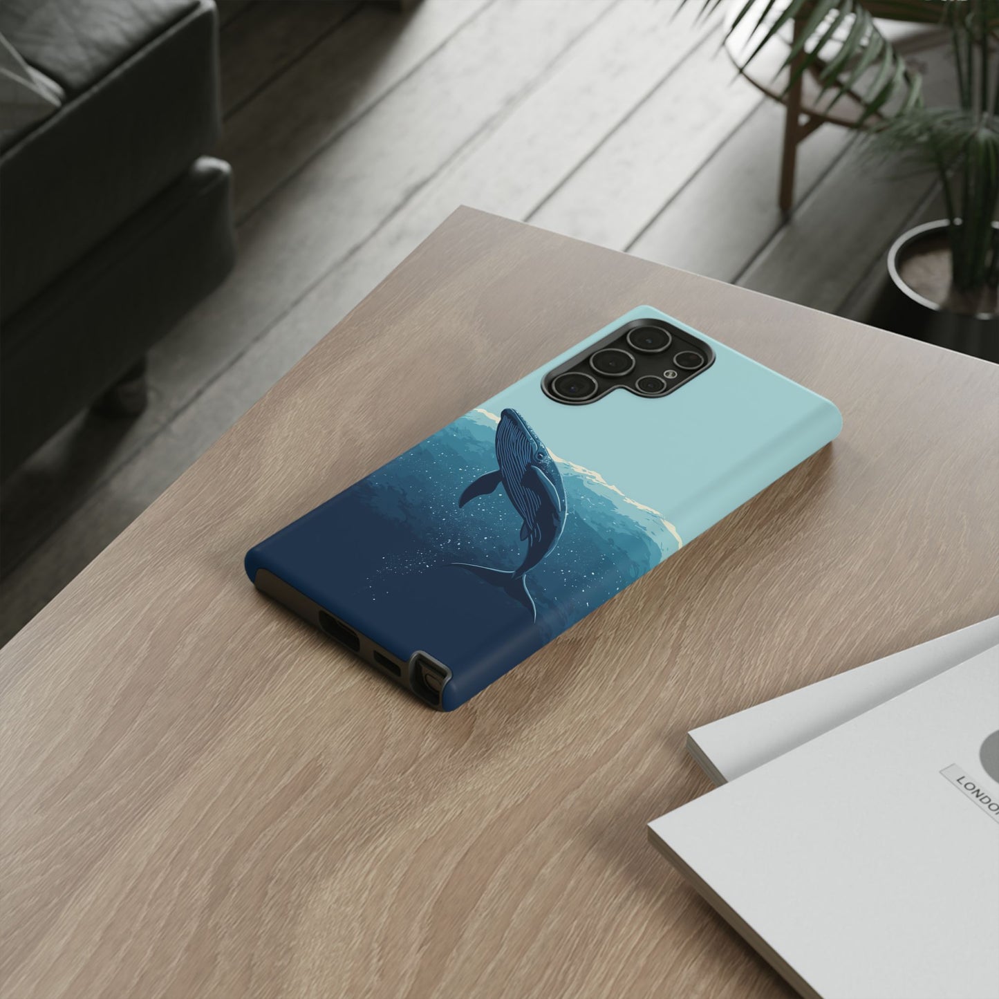 Blue Whale Phone Cases